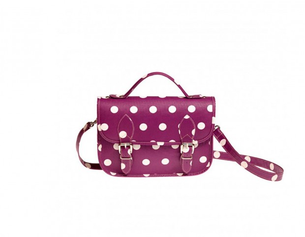 Satchel bag con macro pois