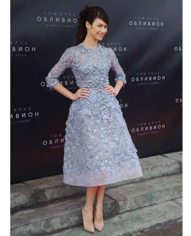 In Elie Saab Couture
