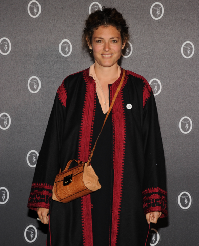 Ginevra Elkann con una Mini Lucinda
