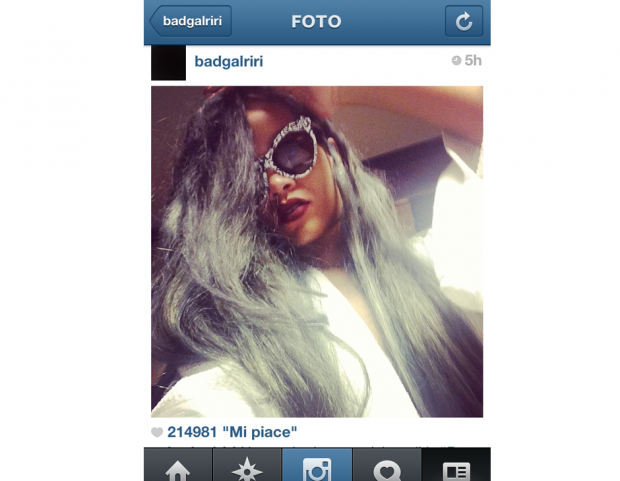 Dal profilo Instagram di Rihanna
