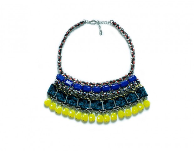Collana etnica con perline