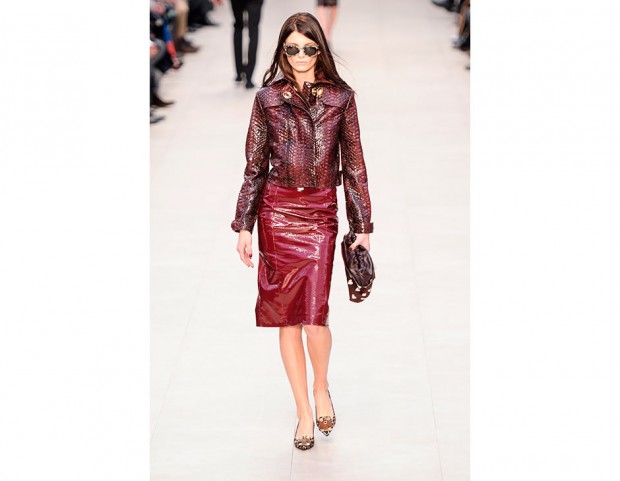 LEATHER: Burberry