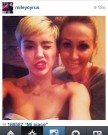 Selfie con mamma per Miley