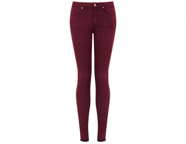Denim bordeaux