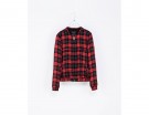 Bomber in tartan