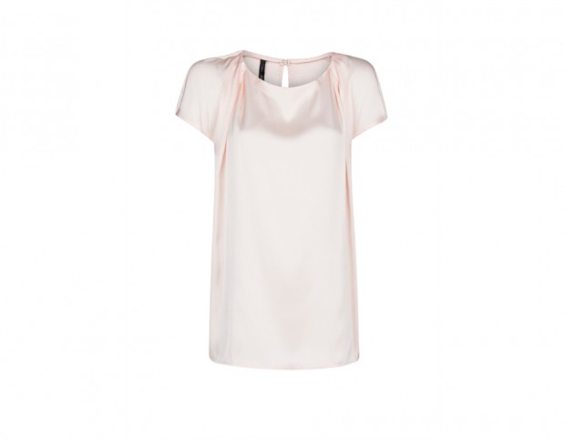 T-shirt con maniche a sbuffo