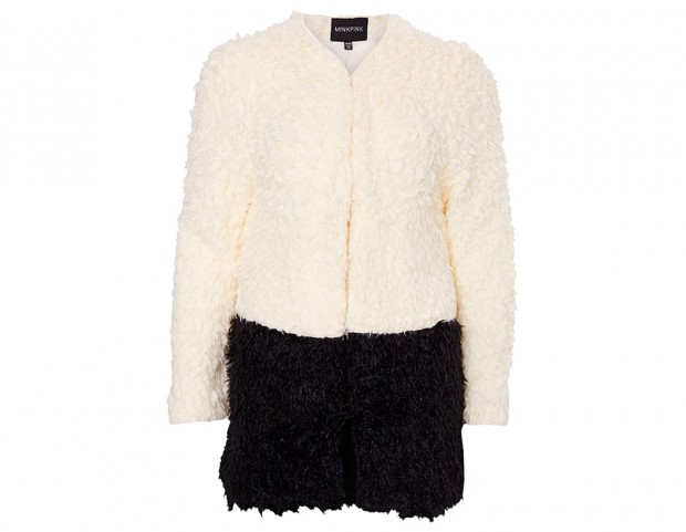 Eco fur bicolor