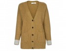 Cardigan senape