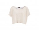 Lace crop-top
