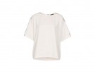 Blusa con strass sulle maniche