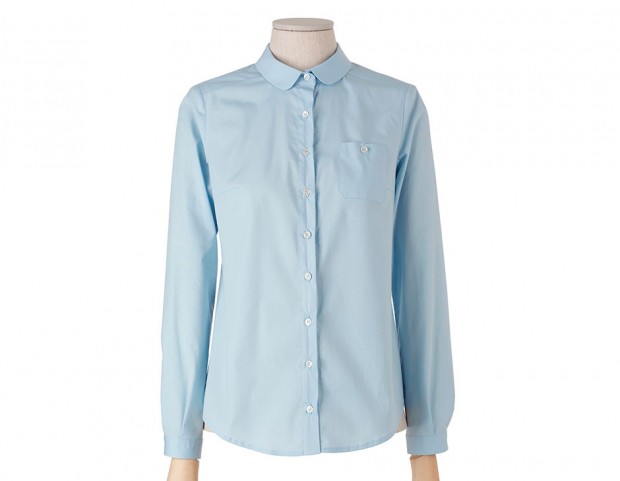 Camicia in cotone elasticizzato
