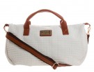 Borsa bicolor con tracolla