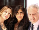 Paola e Alessandro Testi con Pamela Prati