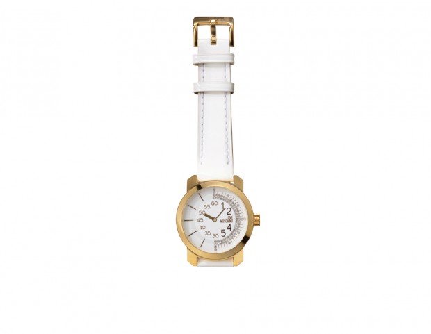 L’orologio bianco e oro