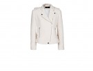 Biker jacket in lana bouclé