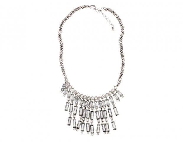 Collana con strass