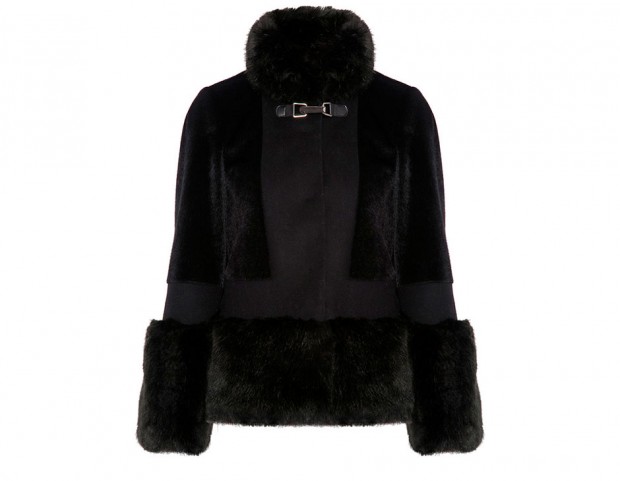 Giacca faux fur