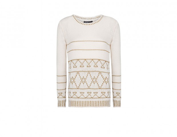 Pull con dettagli metallizzati