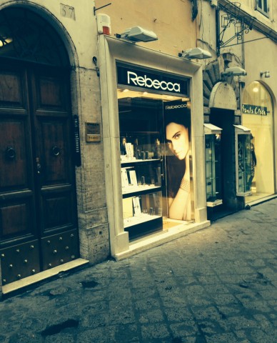 La boutique Rebecca a Roma