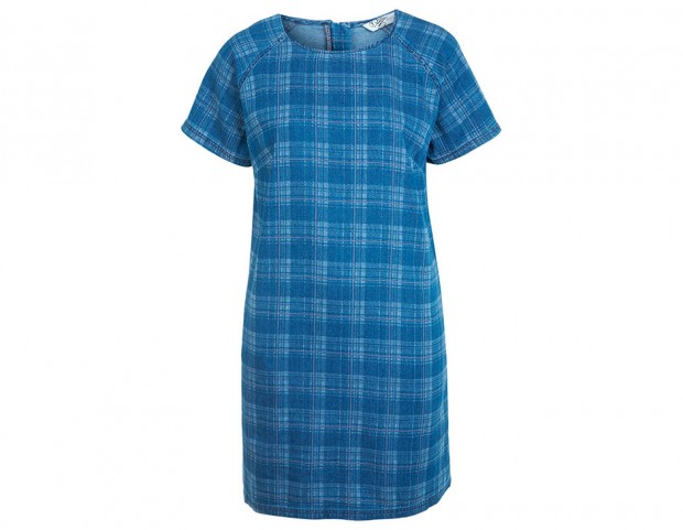 Dress stampa check