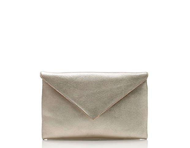 Maxi-pochette dorata