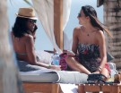 Naomi Campbell e Elisabetta Gregoraci