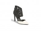 Pumps con collo traforato