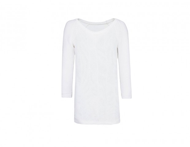 Pullover con trama a zig-zag