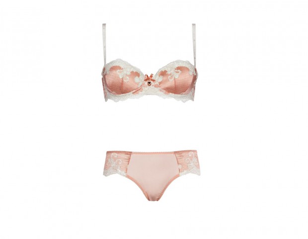 Balcincino con inserti in pizzo ( e culotte da abbinare)