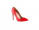 Red pumps