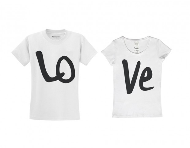 La t-shirt per lui e per lei