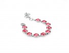 Bracciale a brillanti rosa