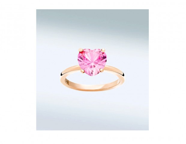 Anello con zaffiro (eco) a cuore