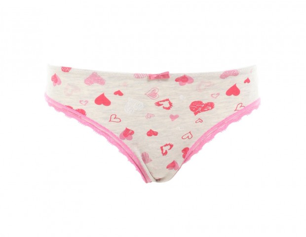 Slip stretch stampa cuori
