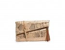 Pochette effetto ‘snake’