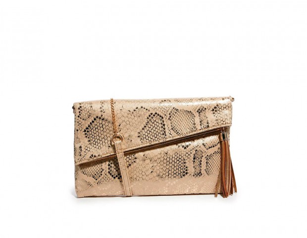 Pochette effetto ‘snake’