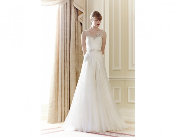 Abito classico in chiffon