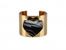 Bangle in metallo dorato