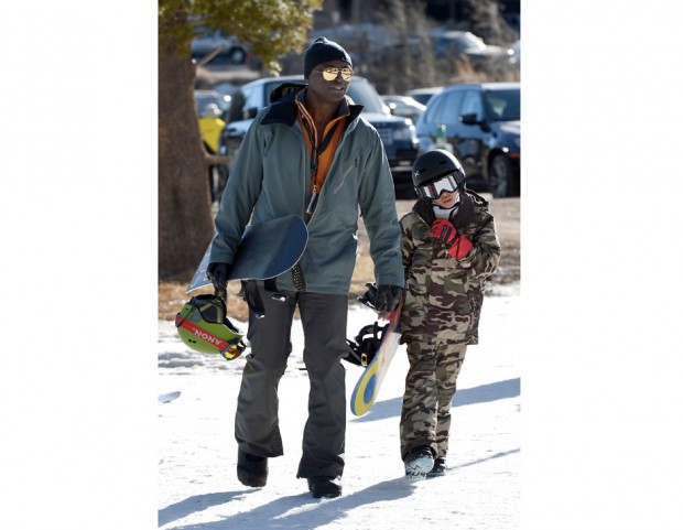 Seal e il figlio Henry