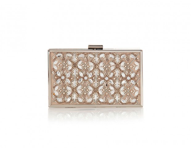 Clutch con applicazioni preziose
