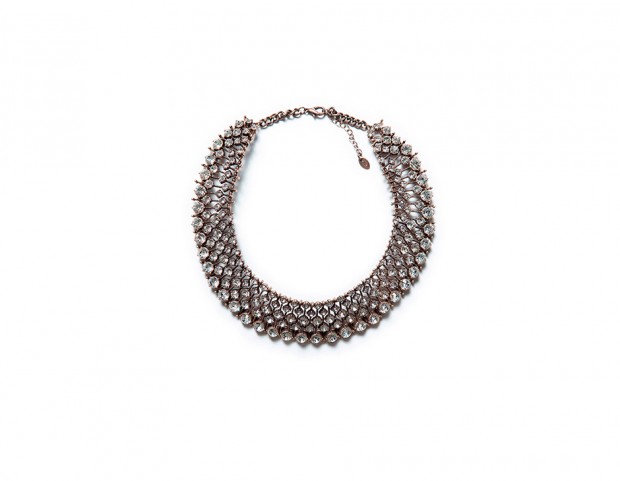 Collier con strass