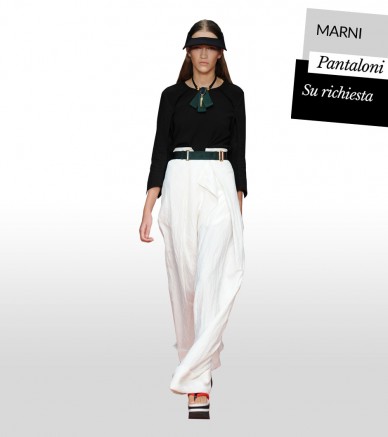 Pantaloni Marni