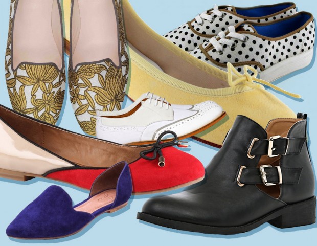Le scarpe ‘flat’ più cool della p/e 2014