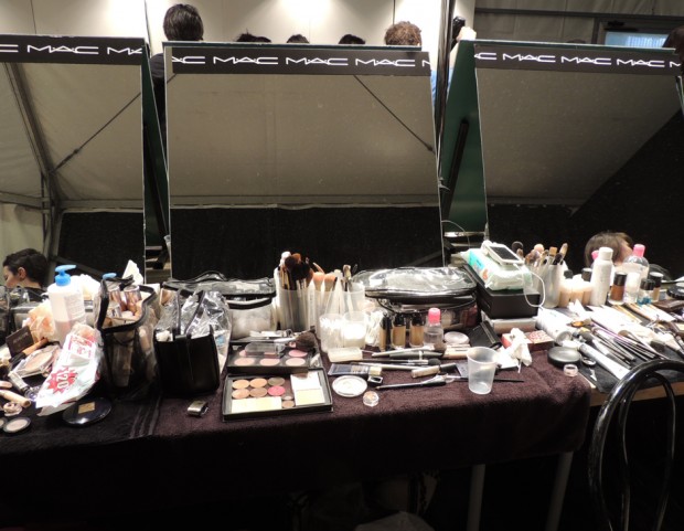 Le postazioni make up
