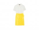 Chemisier bicolor con fiocco bon ton