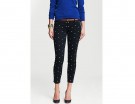 Pantalone capri a pois