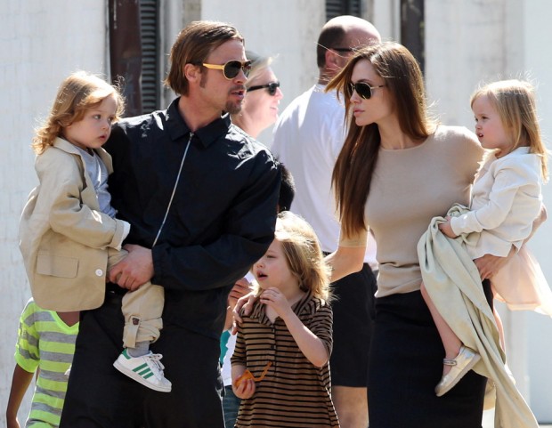 Il clan Jolie-Pitt