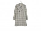 Cappotto in lana ‘check’