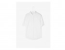Camicia bianca a manica corta