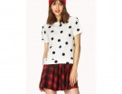 T-shirt con macropois
